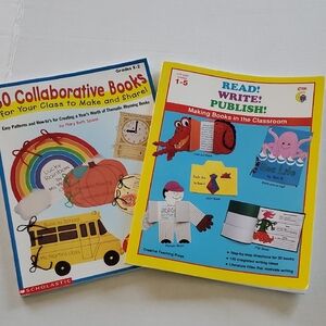 Scholastic Collaborative Books Set - Book Writing - 2 Book Set